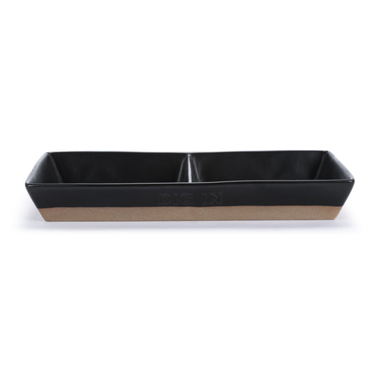 Tabletop | Divided Dish - Black This That