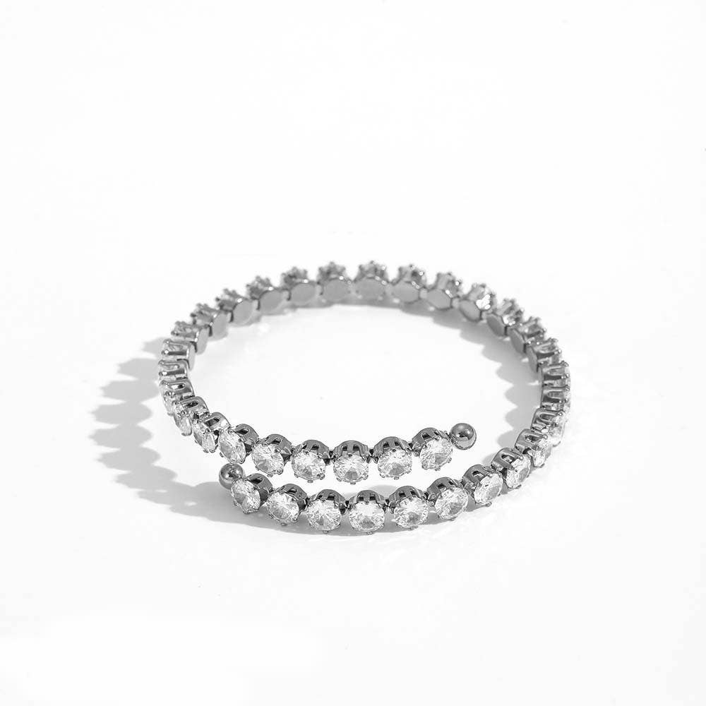 Silver Stacking Bracelet