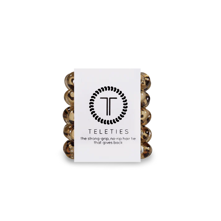 Teleties Tiny Hair Ties • Leopard