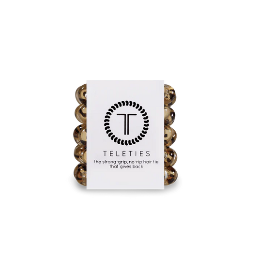 Teleties Tiny Hair Ties • Leopard