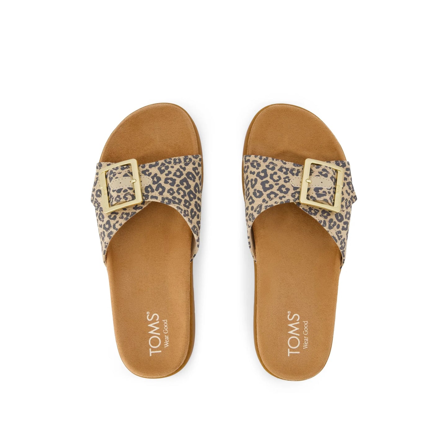 Sandals - Toms Leopard Print Marin Slides