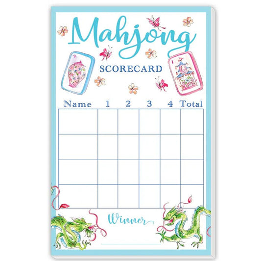 Mahjong Scorecard Notepad