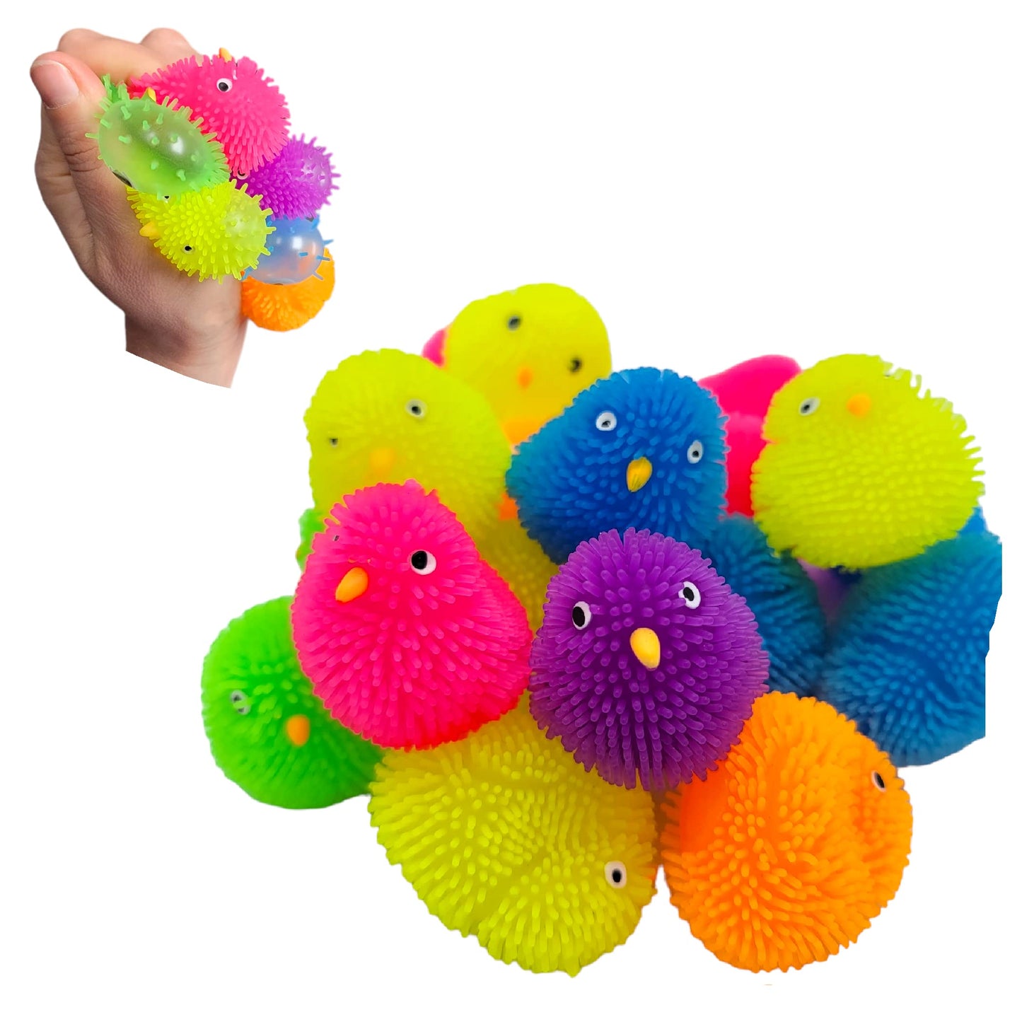 Mini Puffer Ducky Squishy 2"