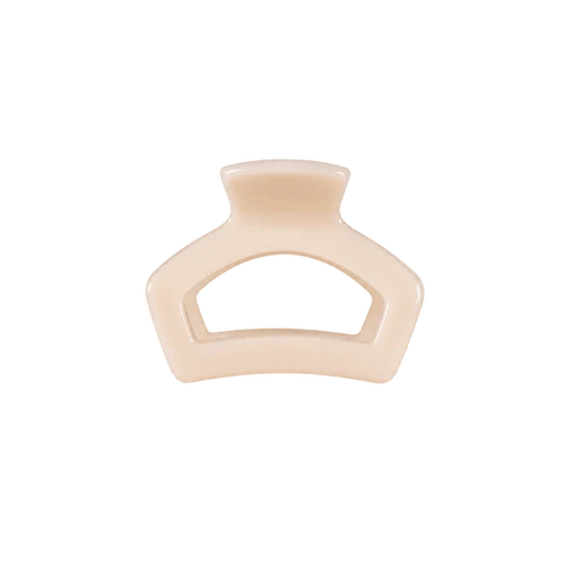 Teleties Hair Clip - Open Petite Almond Beige