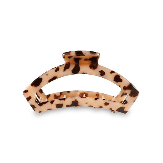 Teleties | Open Medium Blonde Tortoise Hair Clip