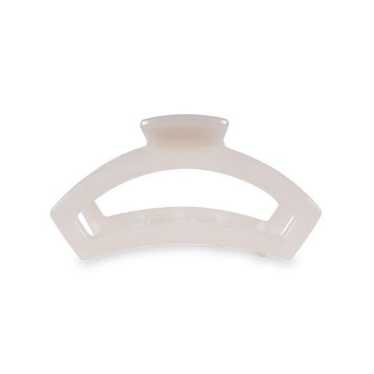 Teleties | Open Medium Coconut White Hair Clip