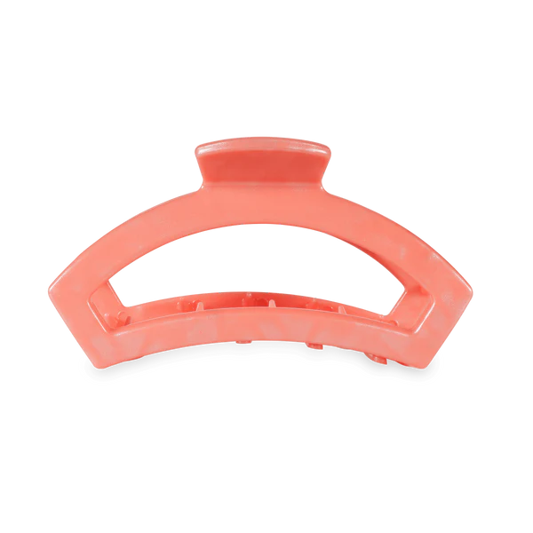 Teleties Hair Clip - Open Medium Dreamsicle