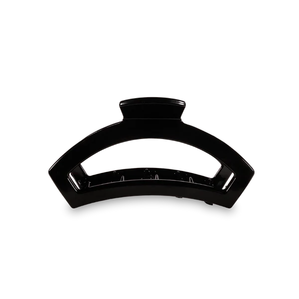 Teleties Hair Clip - Open Small Jet Black