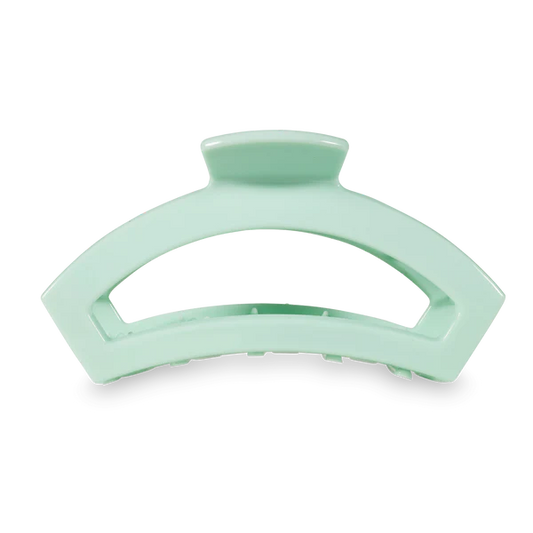 Teleties Hair Clip - Open Large Mint to Be