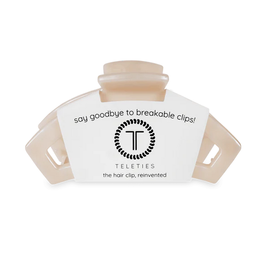 Teleties Hair Clip - Open Medium Soft Surf