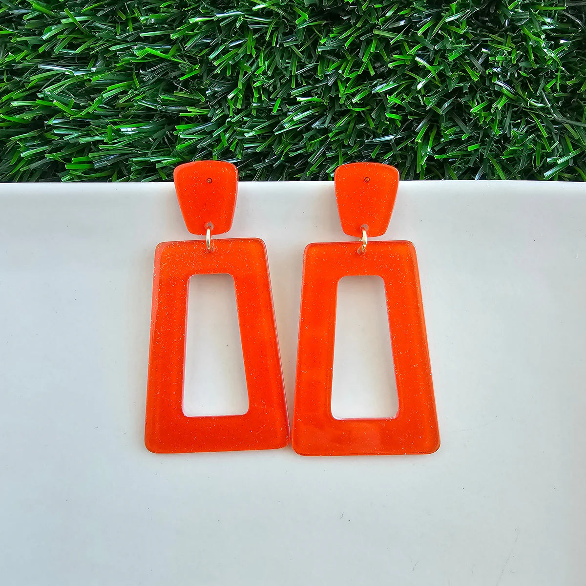 Avery Earrings Orange