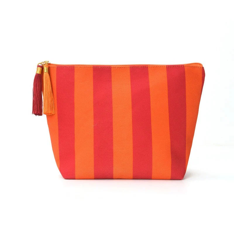 Makeup Bag - Sunset Stripe