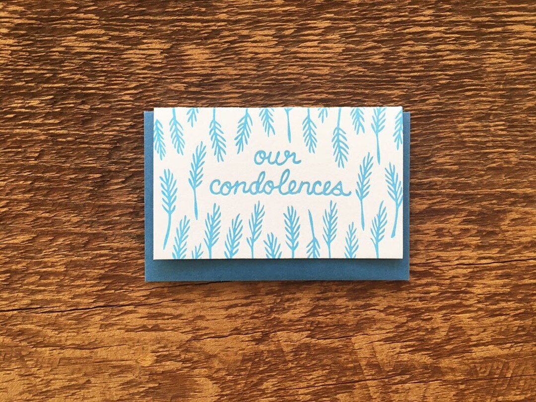 Card | Condolences Enclosure