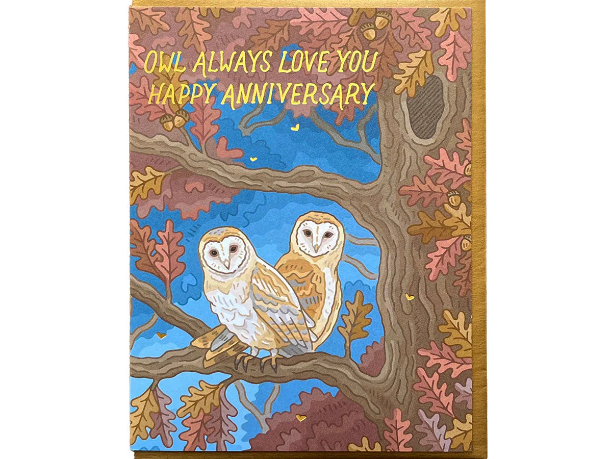 Card | Anniversary Night Owl