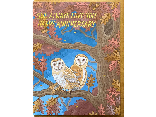 Card | Anniversary Night Owl