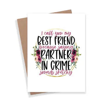 Stationery | Card Partner In Crime