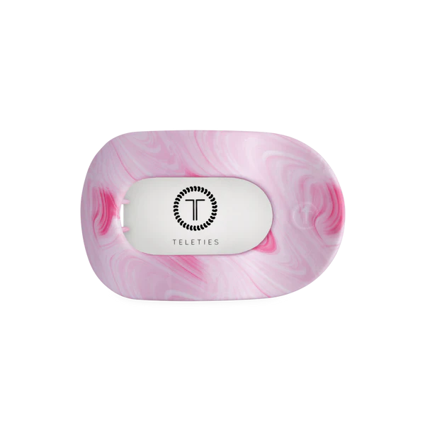 Teleties Hair Clip - Flat Round Medium Pinch Me!