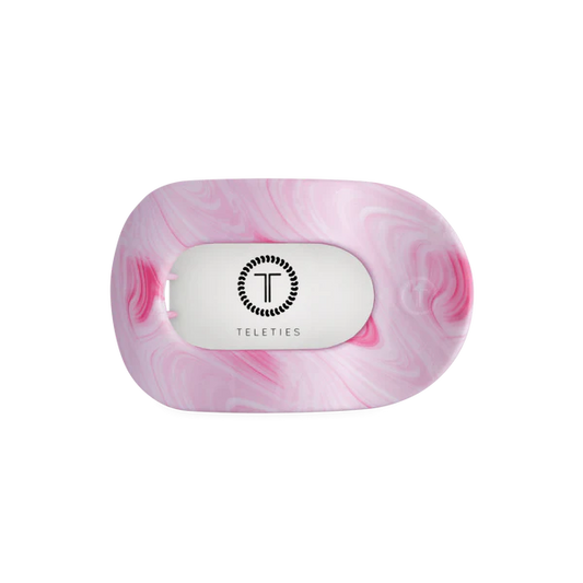 Teleties Hair Clip - Flat Round Medium Pinch Me!