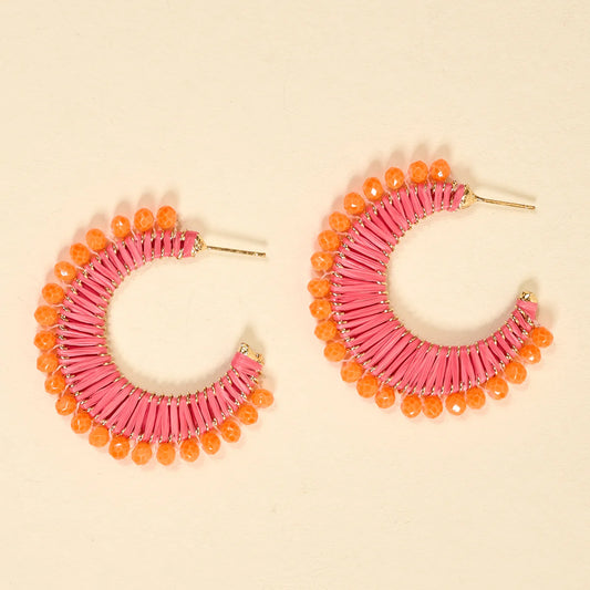 Earrings - Pink Sunset It-Girl