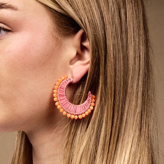 Earrings - Pink Sunset It-Girl