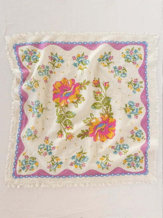 Bandana - Pink Sweet Blossoms