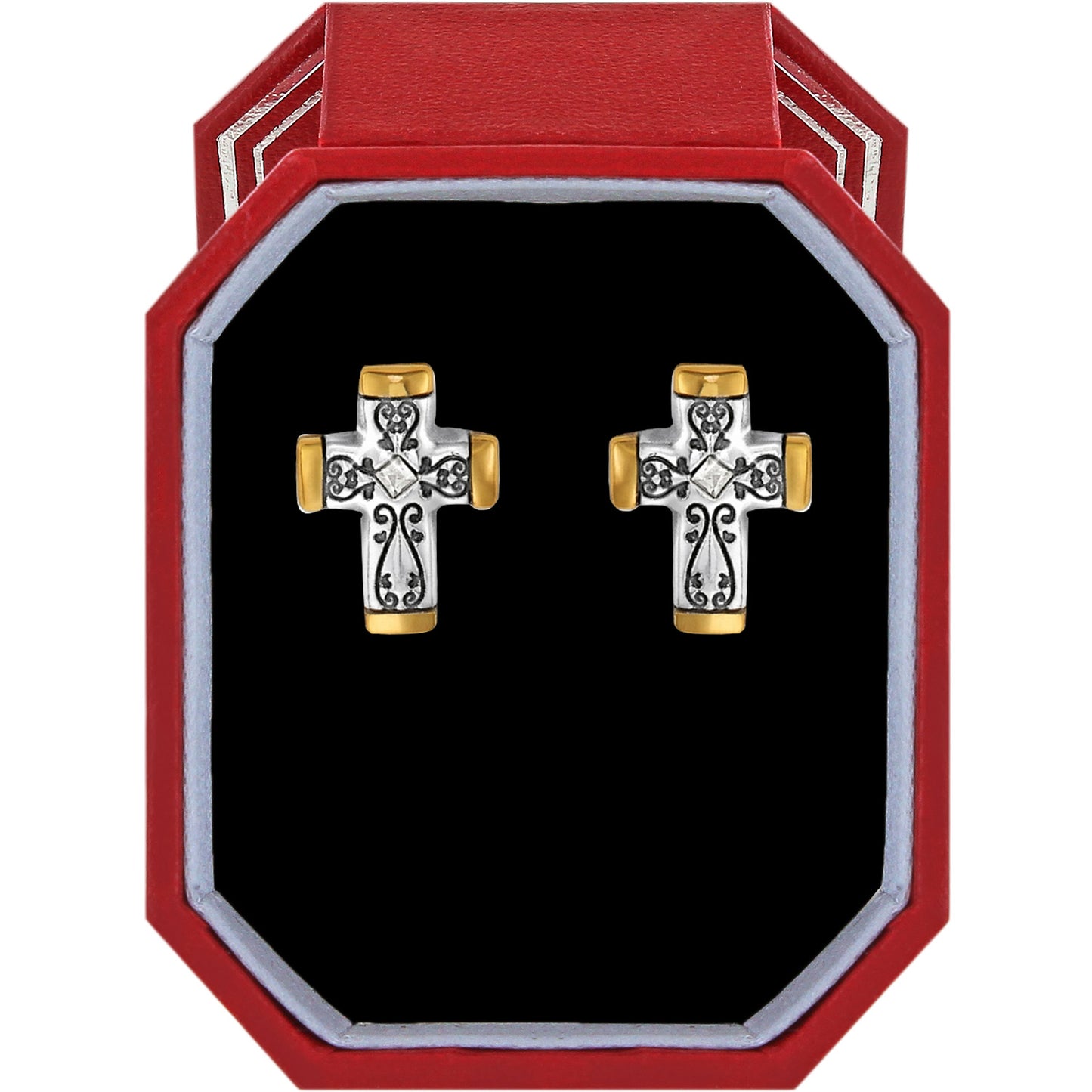 Venezia Cross Post Earrings Gift Box