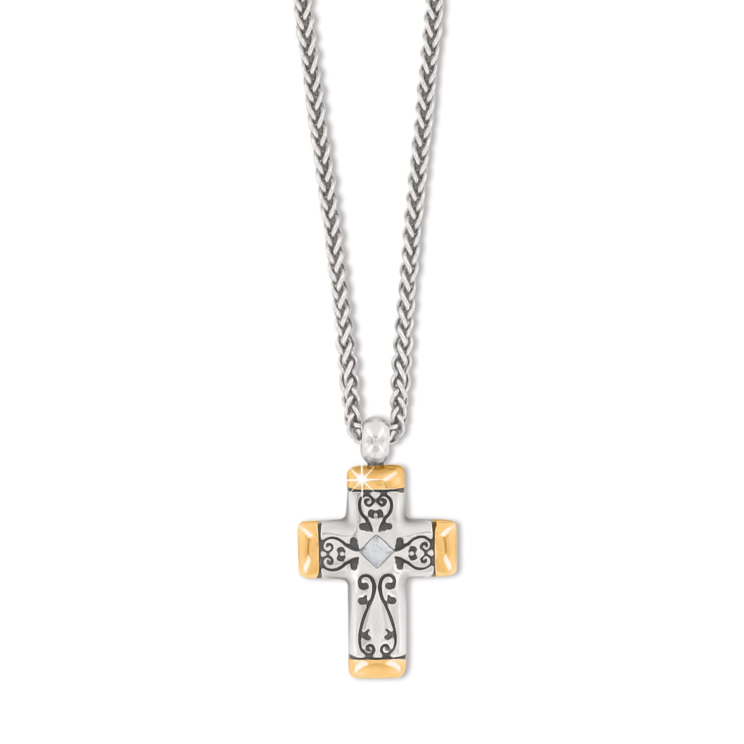 Venezia Petite Cross Necklace