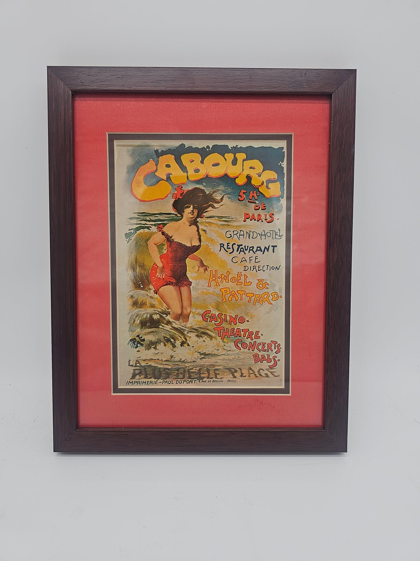Collectibles | Vintage Cabourg Poster