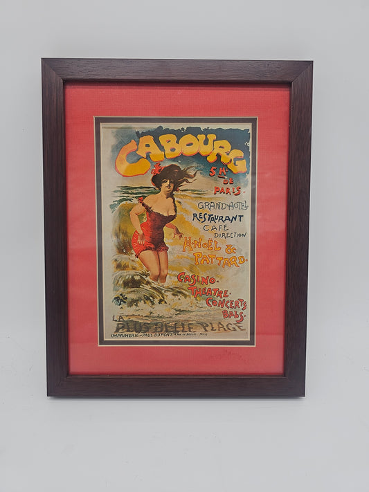 Collectibles | Vintage Cabourg Poster