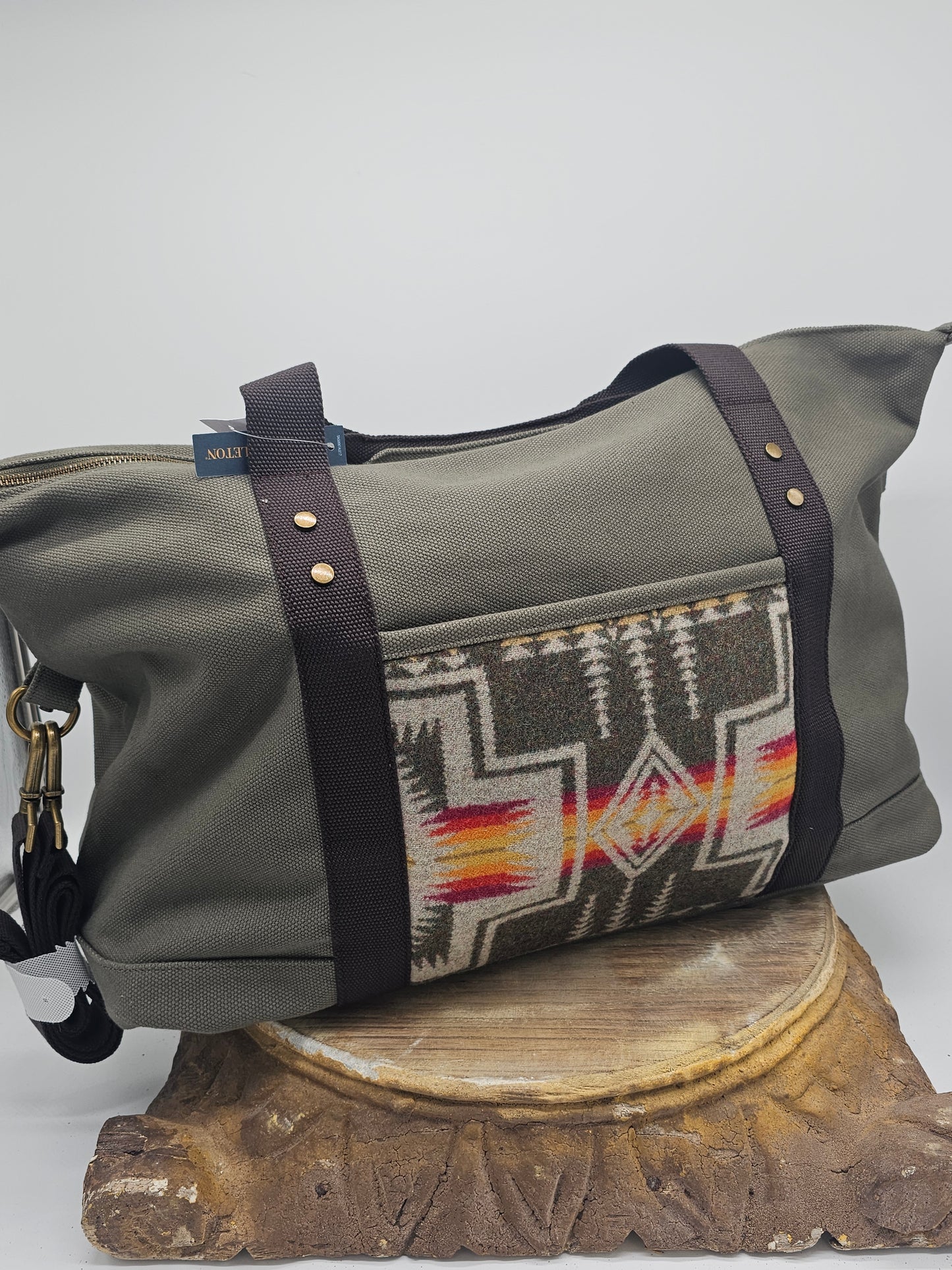 Bags | Pendleton Weekender Harding Olive