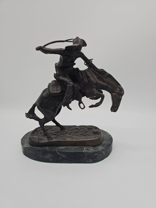 Collectibles | Bronc Buster Bronze Statue