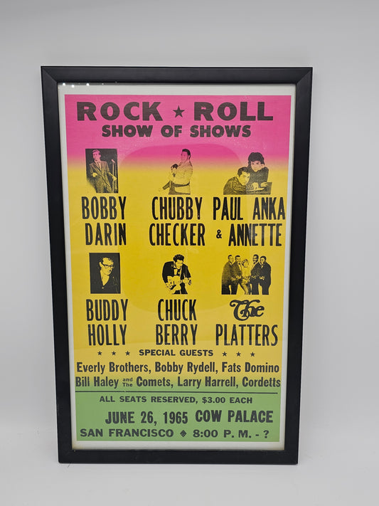 Collectibles | Rock * Roll Show Of Shows Vintage Poster