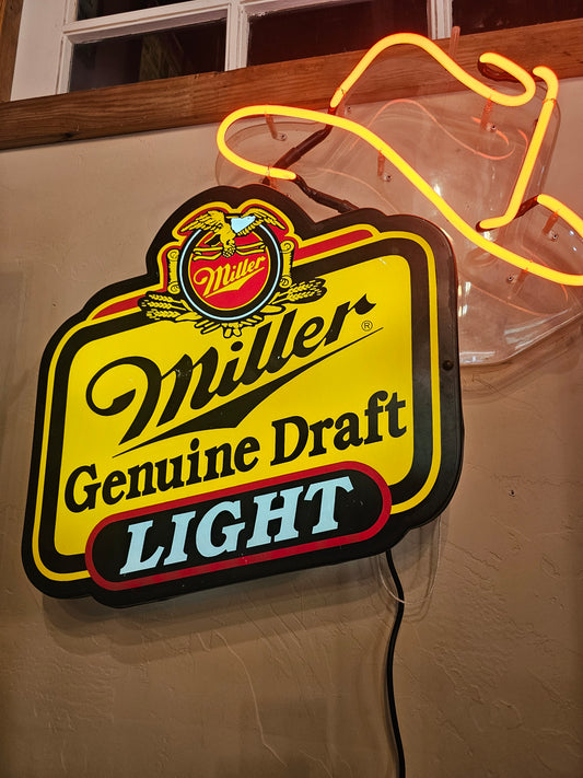Collectibles | Miller Genuine Draft Neon Sign
