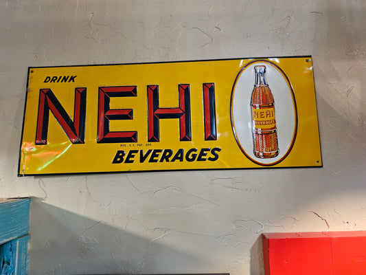 Collectibles | Vintage Nehi Beverages Sign