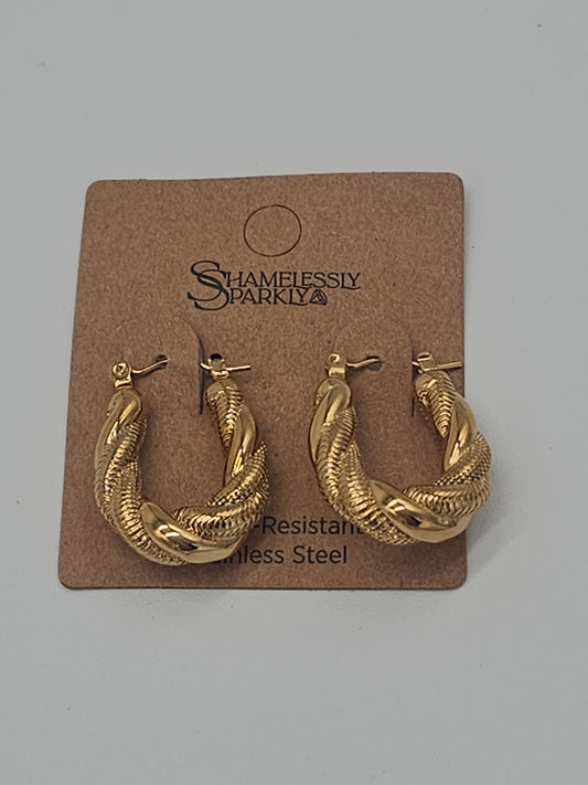 Jewelry | Earrings 18K Stainless Steel Hoops