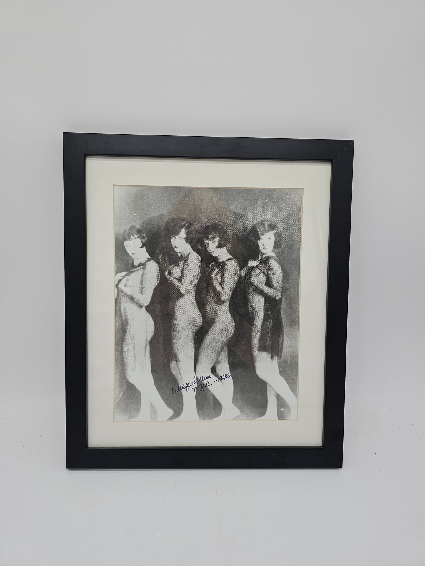 Collectibles | Art Village Follies Framed Painting (1920)