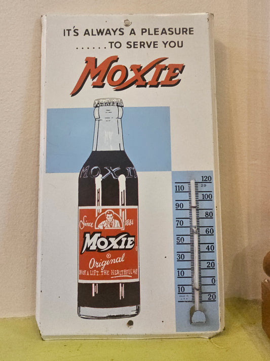 Collectibles | Sign Moxie Temp Vintage