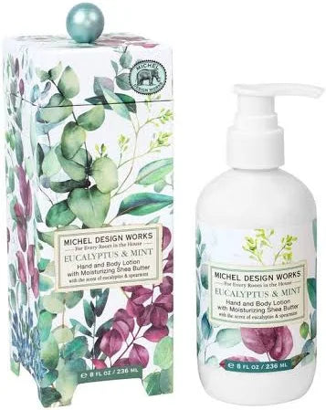 Michel Design Works | Hand &amp; Body Lotion 8 oz-Eucalyptus &amp; Mint