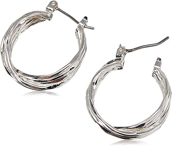 Jewelry | Earrings Modern Twisted Silver