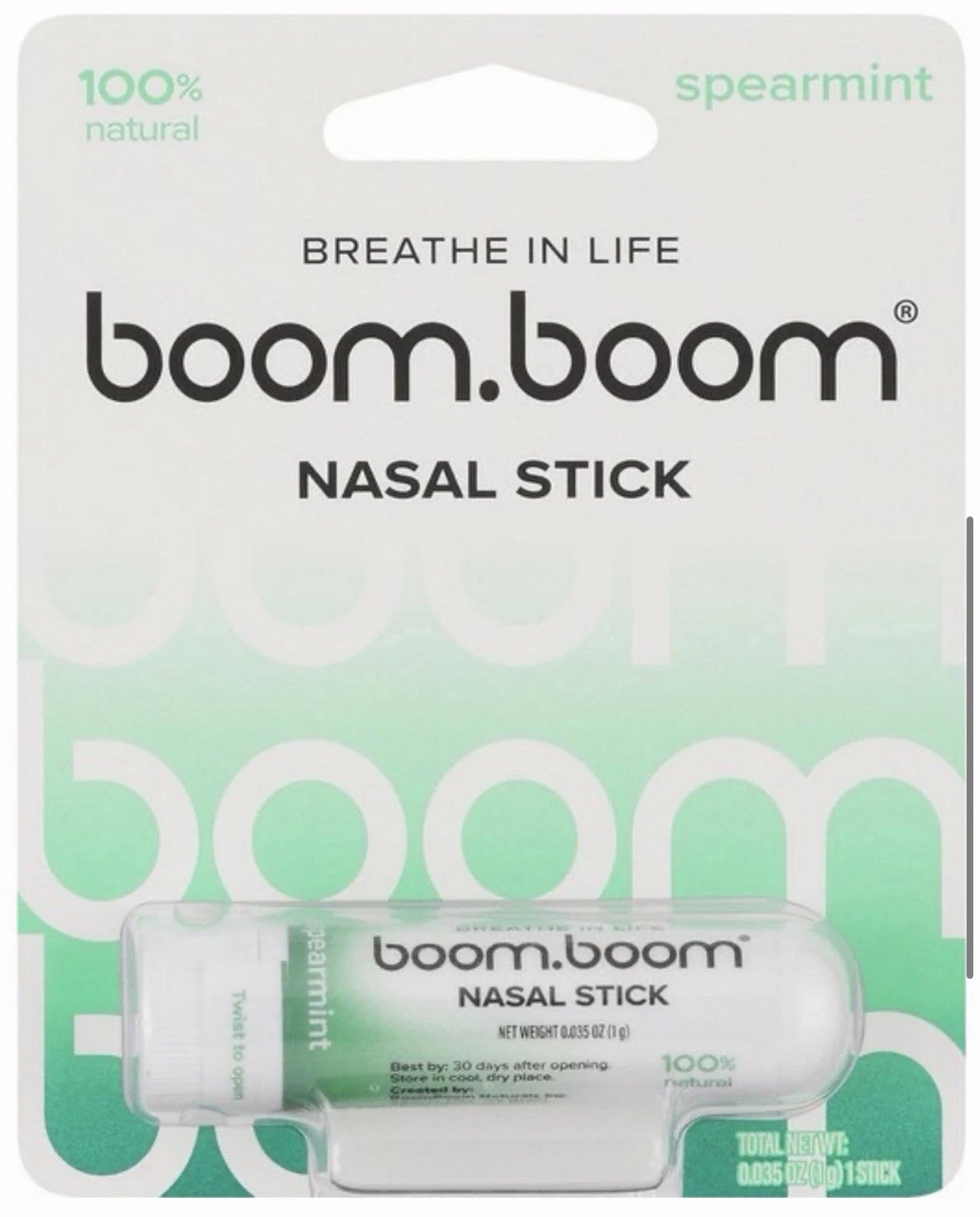 Spearmint Nasal Stick