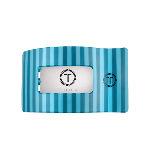 Teleties Hair Clip - Flat Rectangle Large Splash Zone