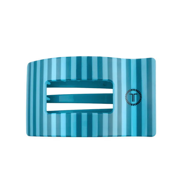 Teleties Hair Clip - Flat Rectangle Large Splash Zone