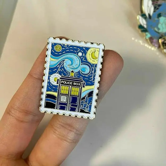 Stationary | Pin Starry Night