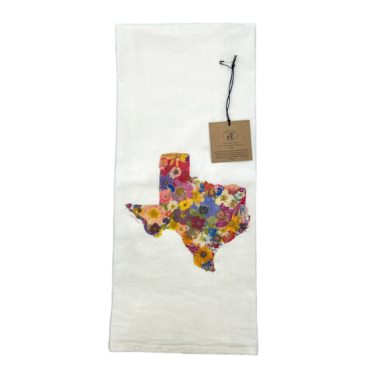Where I Bloom Texas Flour Sack Towel