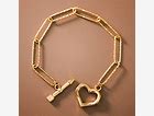 Bracelet - Gold Plated Stainless Steel Chain