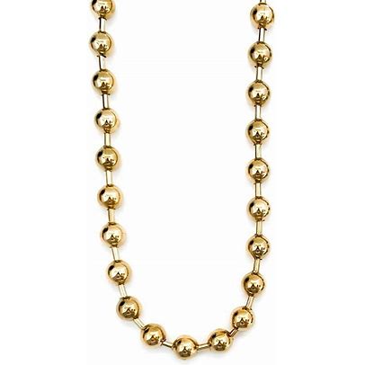 Necklace | Barbara Beaded Gold Sliver Necklace