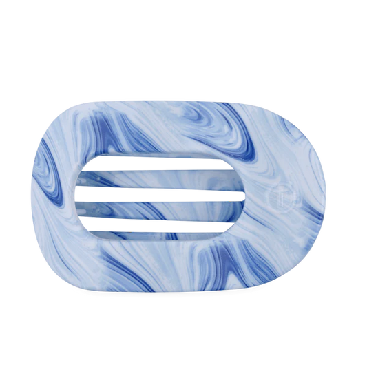 Teleties Hair Clip - Flat Round Large Tide & True