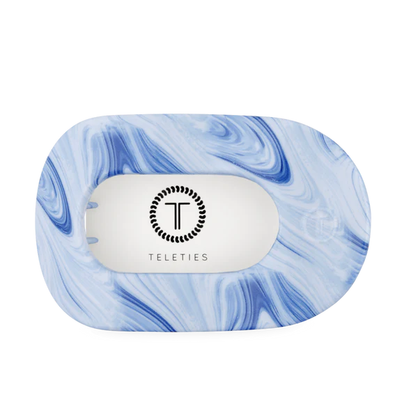Teleties Hair Clip - Flat Round Large Tide & True