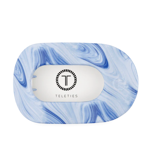 Teleties Hair Clip - Flat Round Large Tide & True