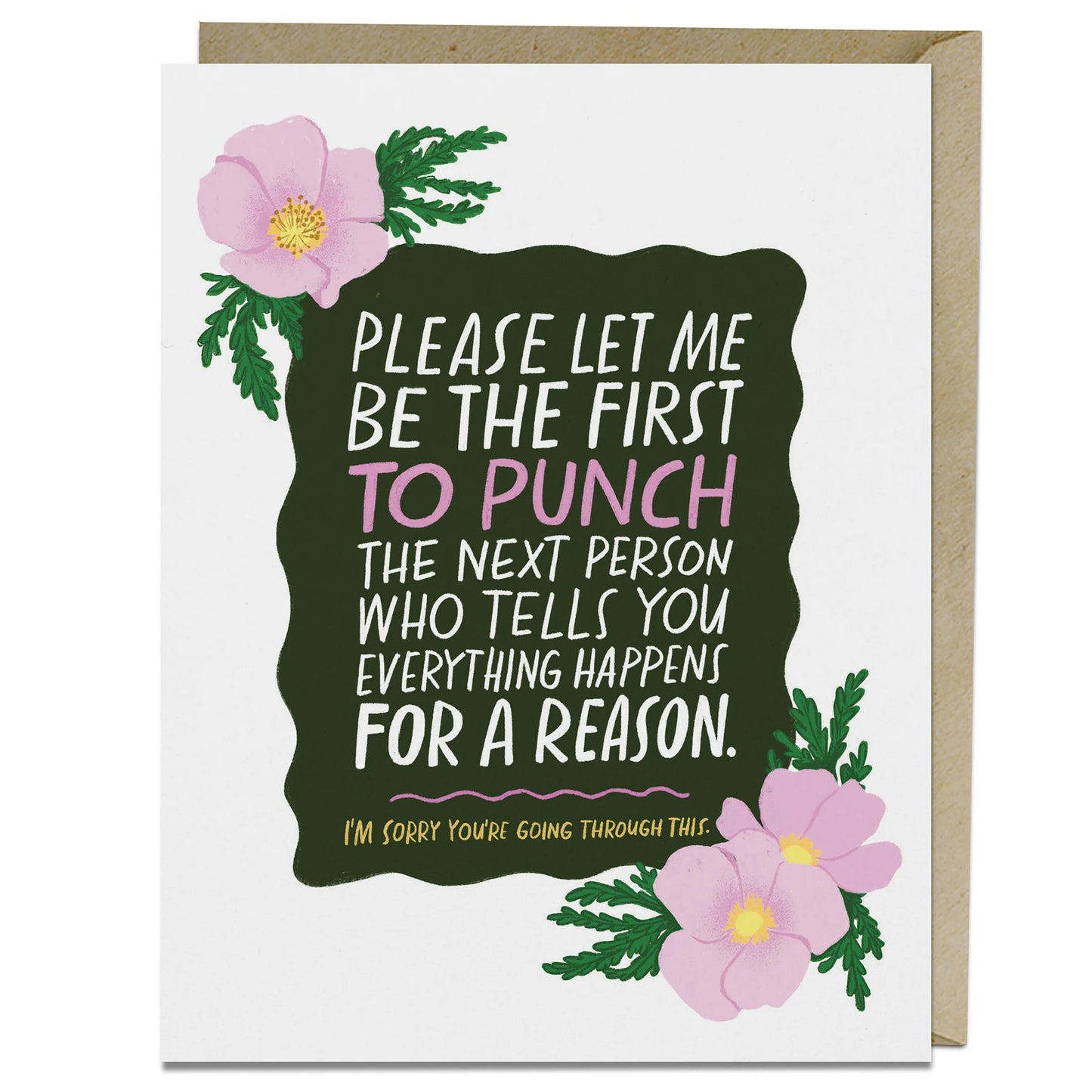 Stationery | Card Let Me Be The First To Punch Empathy